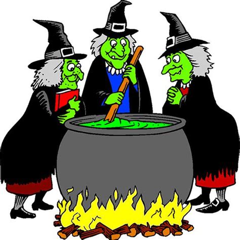 Halloween witch cartoo
